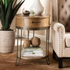 Baxton Studio Kellyn End Table 16 Baxton Studio Kellyn End Table -Baxton Studio Sales unnamed file 8233