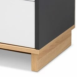 Baxton Studio Reed 3-Shelf Bookcase -Baxton Studio Sales unnamed file 8239