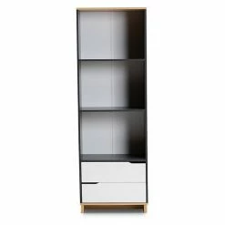 Baxton Studio Reed 3-Shelf Bookcase -Baxton Studio Sales unnamed file 8241