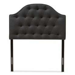 Baxton Studio Windsor Tufted Headboard Dark Gray -Baxton Studio Sales unnamed file 8278