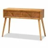 Baxton Studio Mae Brown Console Table