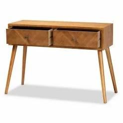 Baxton Studio Mae Brown Console Table -Baxton Studio Sales unnamed file 8344