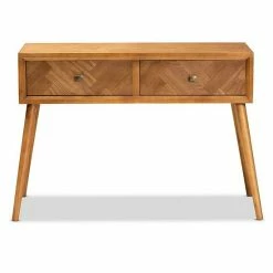 Baxton Studio Mae Brown Console Table -Baxton Studio Sales unnamed file 8345
