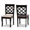 Baxton Studio Verner Dining Chair 2-piece Set
