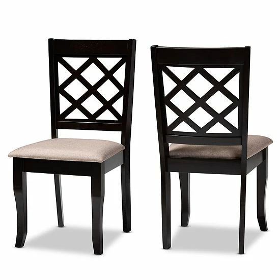 Baxton Studio Verner Dining Chair 2-piece Set 1 Baxton Studio Verner Dining Chair 2-piece Set