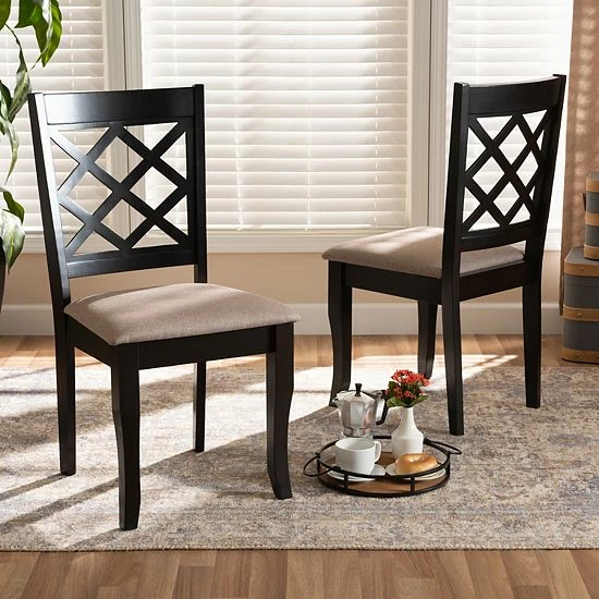 Baxton Studio Verner Dining Chair 2-piece Set 2 Baxton Studio Verner Dining Chair 2-piece Set - Image 2