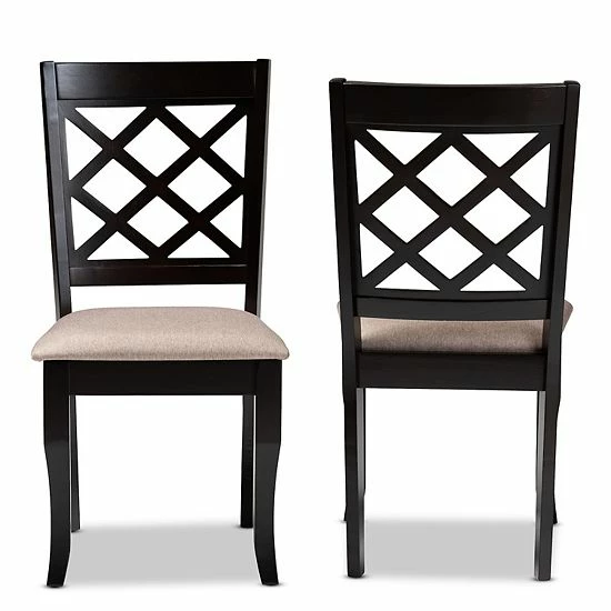 Baxton Studio Verner Dining Chair 2-piece Set 3 Baxton Studio Verner Dining Chair 2-piece Set - Image 3