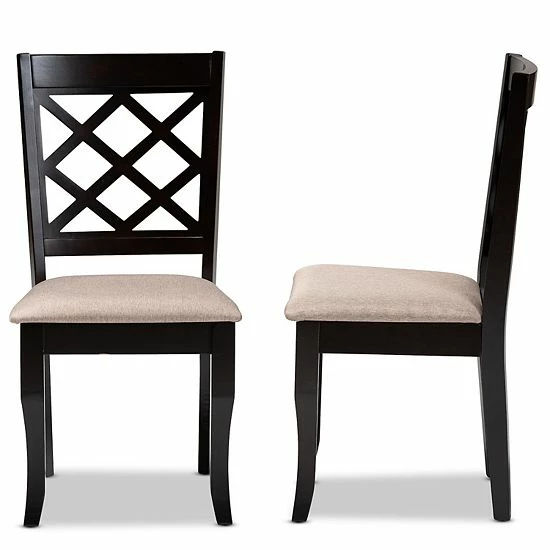 Baxton Studio Verner Dining Chair 2-piece Set 4 Baxton Studio Verner Dining Chair 2-piece Set - Image 4