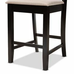 Baxton Studio Nicolette Pub 5-piece Set Gray Walnut Brown -Baxton Studio Sales unnamed file 8397