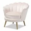 Baxton Studio Cosette Chair Beige Khaki