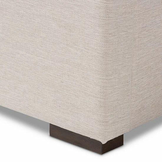 Baxton Studio Taylor Storage Tufted Platform Bed Gray 8 Baxton Studio Taylor Storage Tufted Platform Bed Gray - Image 8