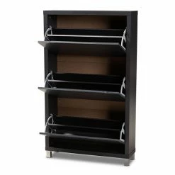 Baxton Studio Simms Shoe Cabinet