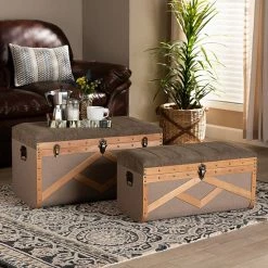 Baxton Studio Kala Ottoman 2-piece Set 15 Baxton Studio Kala Ottoman 2-piece Set -Baxton Studio Sales unnamed file 8487