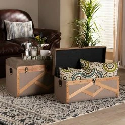 Baxton Studio Kala Ottoman 2-piece Set 16 Baxton Studio Kala Ottoman 2-piece Set -Baxton Studio Sales unnamed file 8488