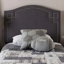 Baxton Studio Sales 14 Baxton Studio Aubrey Twin Size Headboard Dark Gray