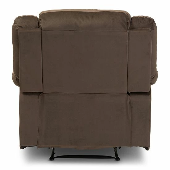 Baxton Studio Hollace Recliner Arm Chair 4 Baxton Studio Hollace Recliner Arm Chair - Image 4