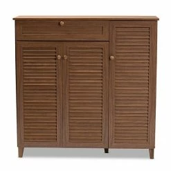 Baxton Studio Coolidge Shoe Cabinet Gray 12 Baxton Studio Coolidge Shoe Cabinet Gray -Baxton Studio Sales unnamed file 886