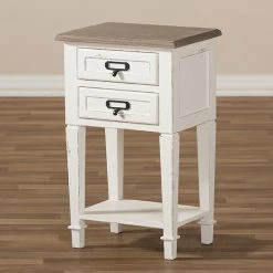 Baxton Studio Dauphine Distressed Nightstand 13 Baxton Studio Dauphine Distressed Nightstand -Baxton Studio Sales unnamed file 900