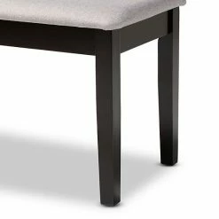 Baxton Studio Teresa Dining Bench Gray Walnut -Baxton Studio Sales unnamed file 903