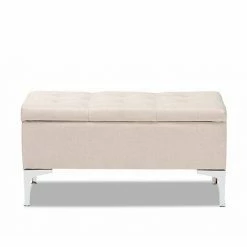 Baxton Studio Mabel Ottoman Beige Silver 15 Baxton Studio Mabel Ottoman Beige Silver -Baxton Studio Sales unnamed file 950