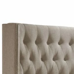 Baxton Studio Katherine Upholstered Wingback Bed Gray 8 Baxton Studio Katherine Upholstered Wingback Bed Gray -Baxton Studio Sales unnamed file 969