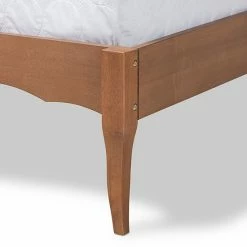 Baxton Studio Marieke Light Brown Bed Frame -Baxton Studio Sales unnamed file 997